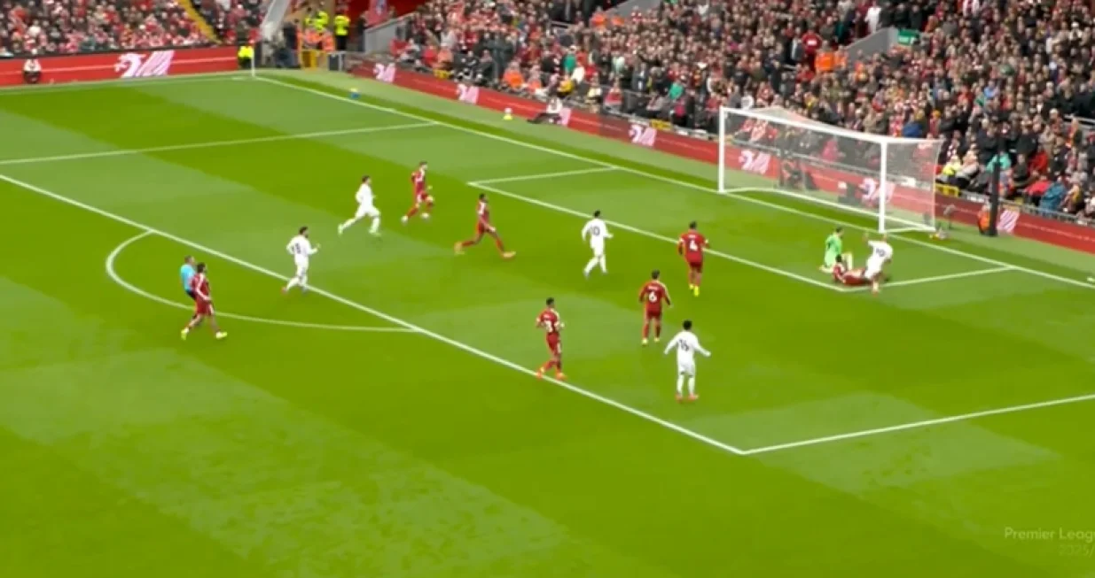 Gol Uniteda protiv Liverpoola (FOTO: Screenshot)/Foto: 