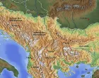 balkan, geografija, mapa/