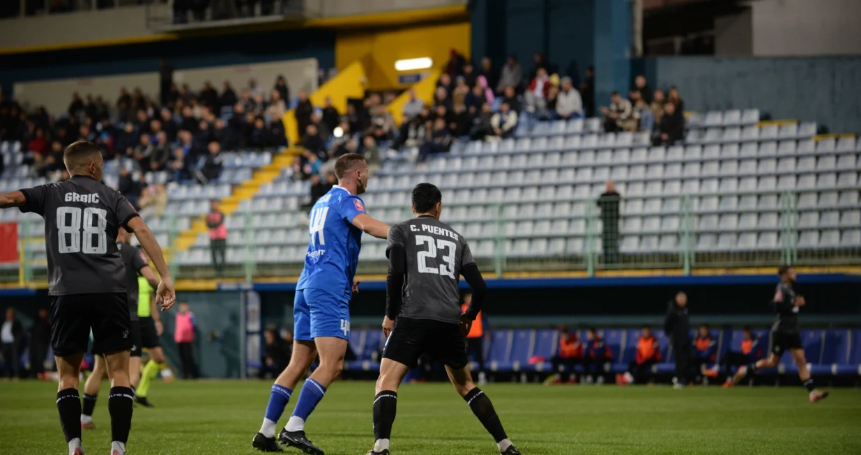 Detalj sa utakmice u Širokom Brijegu/Foto: 