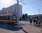 Tramvaj kvar, pofalići, raskrsnica blokada/Oslobođenje