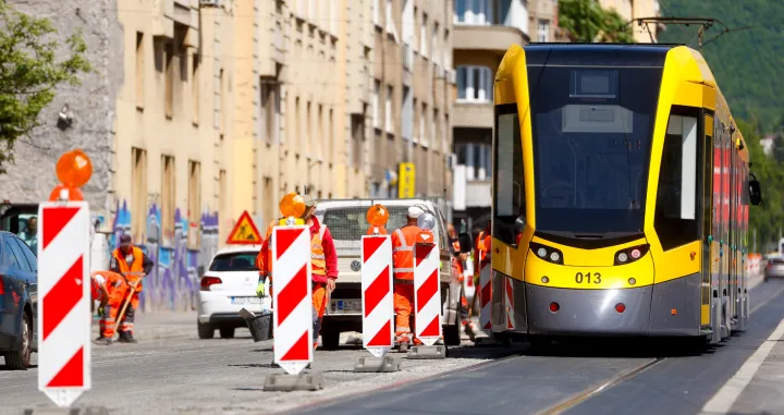 Radovi Strabag u Obali Kulina bana/Damir Deljo