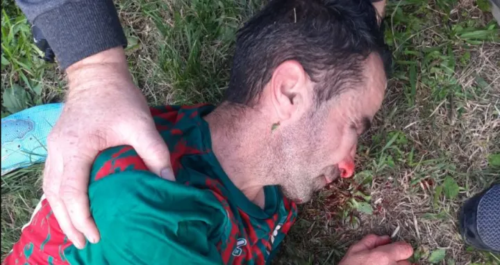 FK Miri Edib Omerović povreda/Foto: 