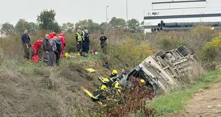sremska mitrovica nesreća autobus sletio sa ceste /Instagram/Instagram