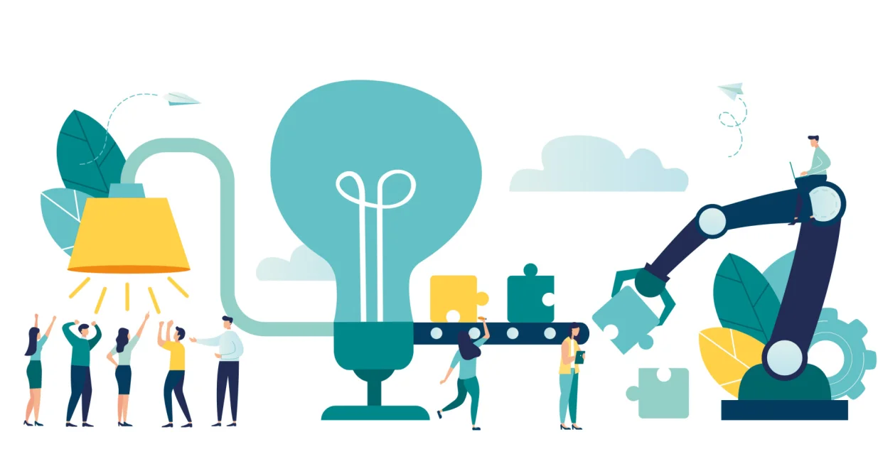 Ekonomija inovacije ilustracija/