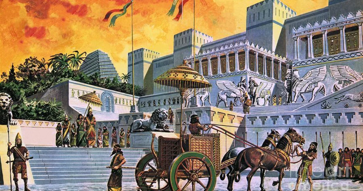 OČIMA ILUSTRATORA: U Ninivi se svakodnevno odvijao zanimljiv život/