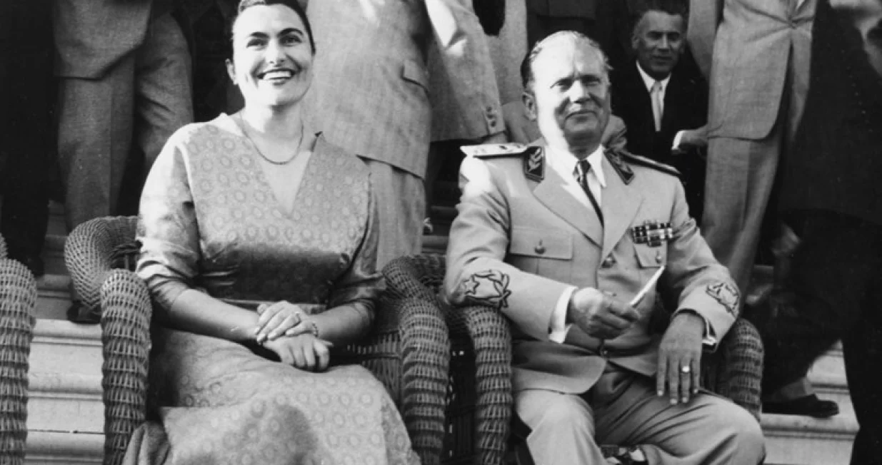 Josip Broz Tito i Jovanka Broz/