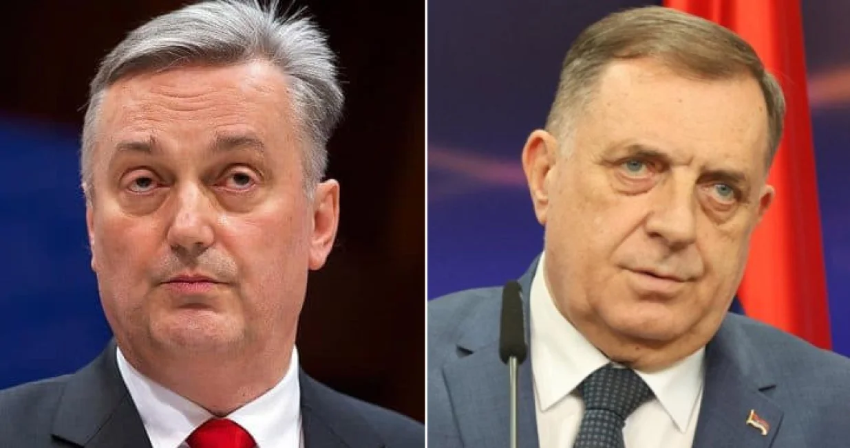 Zlatko Lagumdžija i Milorad Dodik/Arhiva