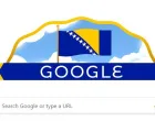 Zastava BiH na Googleovom logou/