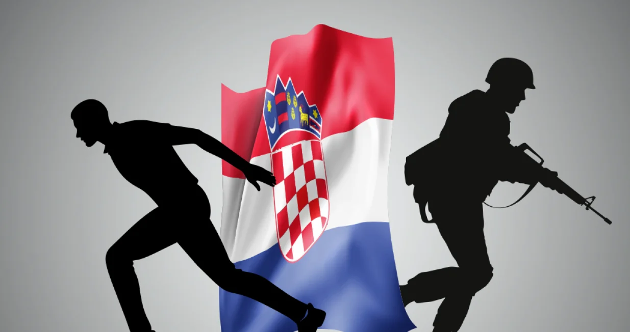 Kolumna Đure Kozara: Hrvatska: Prezir vojnog roka/Ilustracija/Benjamin Krnić