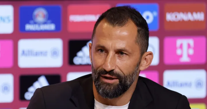 epa10074671 Bayern Munich sporting director Hasan Salihamidzic during a press conference of FC Bayern Munich in Munich, Germany, 16 July 2022. EPA/RONALD WITTEK/Foto: Ronald Wittek