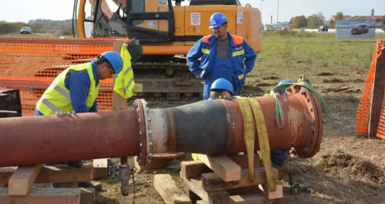 Gradnja gasovoda od Imotskog do Posu&scaron;ja/