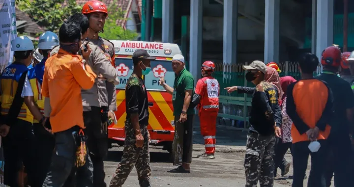 Spasioci se spremaju za evakuaciju/Anadolija/