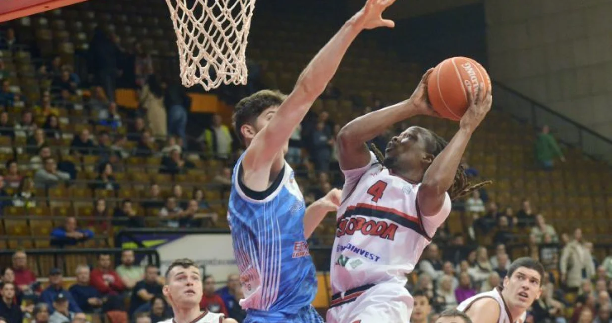 OKK Sloboda - KK Podgorica/Foto: 