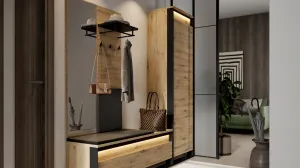 Garderober za hodnik, ormarić/