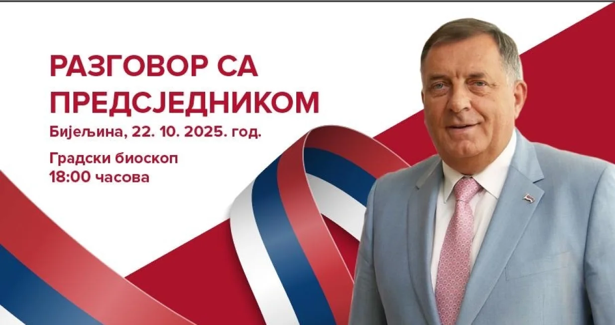 SNSD Bijeljina poziva na javnu tribinu: Razgovor sa predsjednikom//