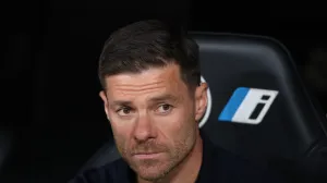 Soccer Football - LaLiga - Real Madrid v Villarreal - Santiago Bernabeu, Madrid, Spain - October 4, 2025 Real Madrid coach Xabi Alonso REUTERS/Juan Medina/Foto: Juan Medina