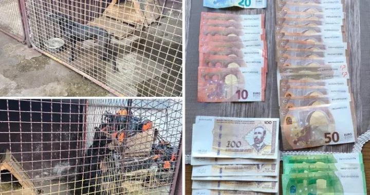 Oduzeti novac i dva psa/MUP RS//