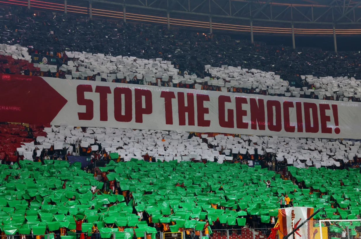 Koreografija navijača Galate/Foto: 