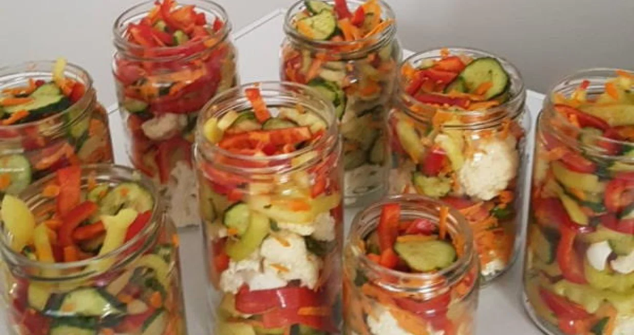 Zimnica od mrkve i bijelog luka/