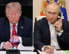 Donald Trump, Vladimir Putin, telefonski razgovor/Epa
