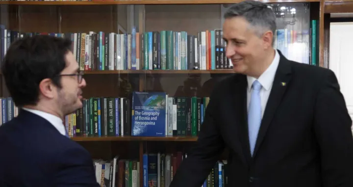 Bećirović i Delmas/Predsjedništvo Bih