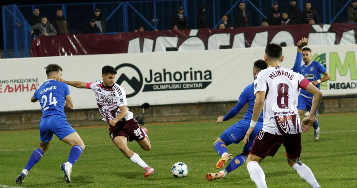 Detalj sa utakmice u Bijeljini (FK Radnik - FK Sarajevo 18.10.2025) (FOTO: Sport1.ba - Sanel Konjhodžić)/Foto: Picasa