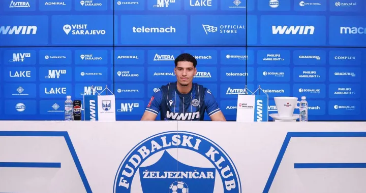 Ismail Oulad M'Hand potpisao za Plave (FOTO: FK Željezničar)/Foto: 