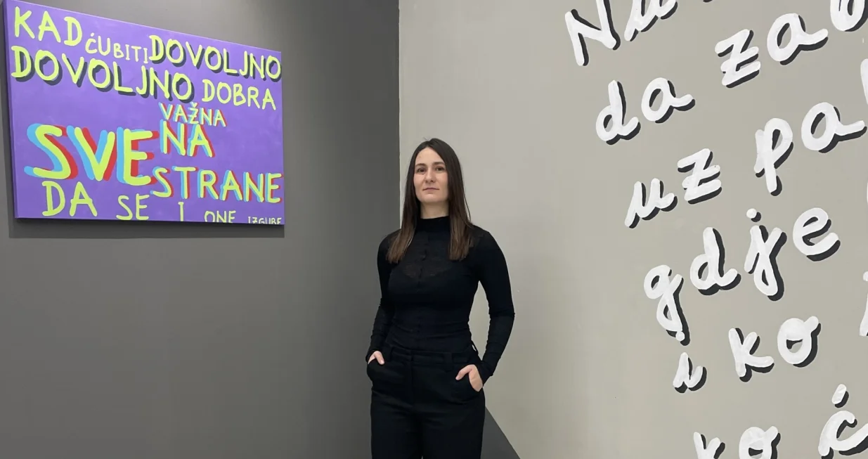 Umjetnica Sa&scaron;a Tatić/