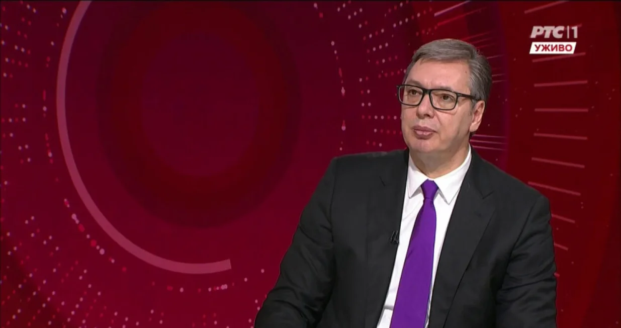 Aleksandar Vučić, RTS, intervju/