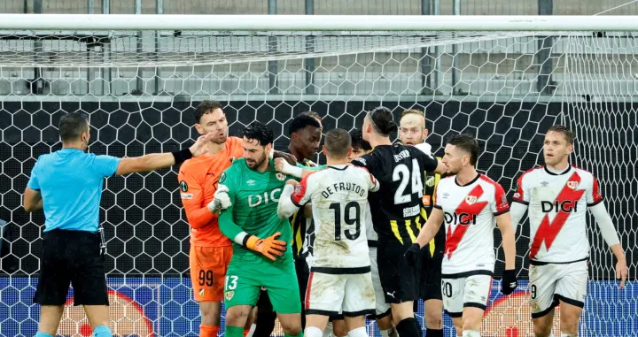 Antoni Bandić sudio meč Hackena i Raya Vallecana/Foto: 