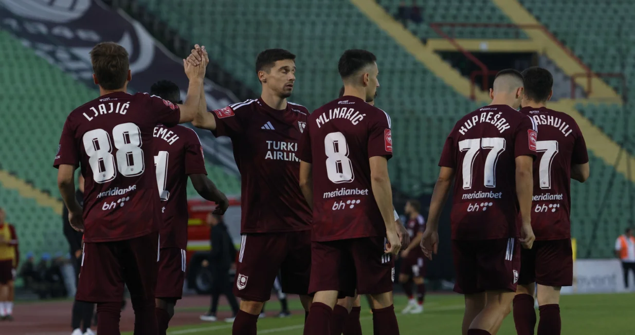 FK Sarajevo - FK Velež, derbi osmog kola WWin lige BiH (FOTO: Sanel Konjhodžić/Sport1)/Foto: Picasa