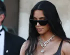 FILE PHOTO: Kim Kardashian leaves Gritti Palace, on the second day of the wedding festivities of Amazon founder Jeff Bezos and journalist Lauren Sanchez, in Venice, Italy, June 27, 2025. REUTERS/Guglielmo Mangiapane/File Photo/Guglielmo Mangiapane