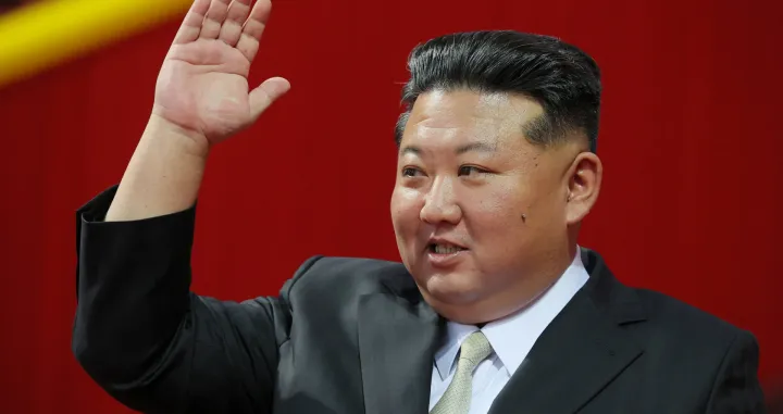 North Korean leader Kim Jong Un attends an event marking the 80th anniversary of the founding of the ruling Workers' Party of Korea (WPK), in Pyongyang, North Korea October 9, 2025. Sputnik/Yekaterina Shtukina/Pool via REUTERS ATTENTION EDITORS - THIS IMAGE WAS PROVIDED BY A THIRD PARTY.  TPX IMAGES OF THE DAY/Yekaterina Shtukina