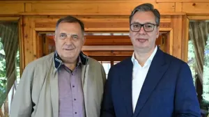 Dodik nakon susreta s Vučićem: "Živjela Srbija! Živjela Srpska!"/Screenshot
