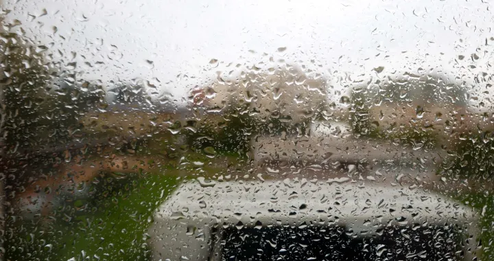 Kiša kroz prozor ilustracija/Damir Deljo