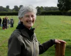 FILE PHOTO: FILE PHOTO: Irish presidential candidate Catherine Connolly, who is running as an independent in the October 24 election, attends the Irish National Ploughing Championships in Screggan, Ireland, September 16, 2025. REUTERS/Clodagh Kilcoyne/File Photo/Clodagh Kilcoyne