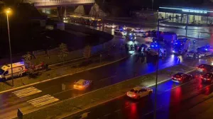 S mjesta nesreće u Beogradu/@mojbeograd/instagram