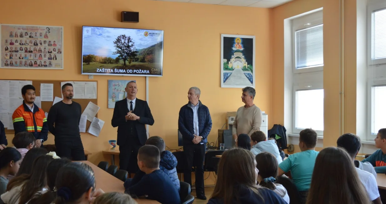 KMG i "Zijin Mining" organizovali edukaciju najmlađih stanovnika Bora o zaštiti životne sredine i prevenciji požara//