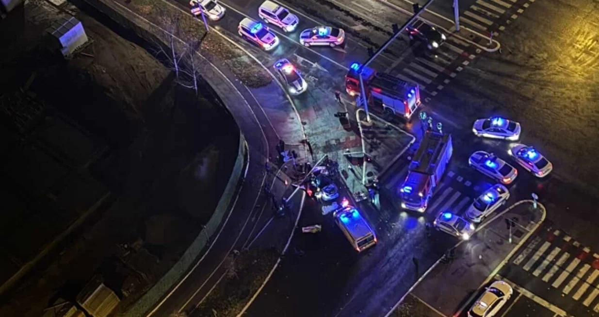 Nesreća u Beogradu/@mojbeograd/instagram