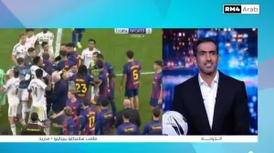 Sukob igrača Real Madrida i Barcelone/Foto: 