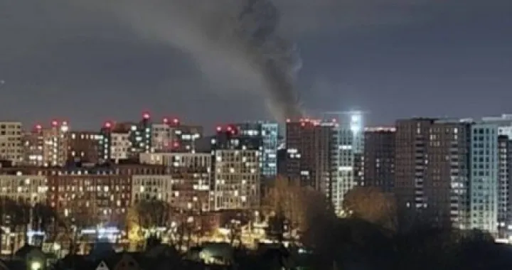 moskva napad dronovima/X