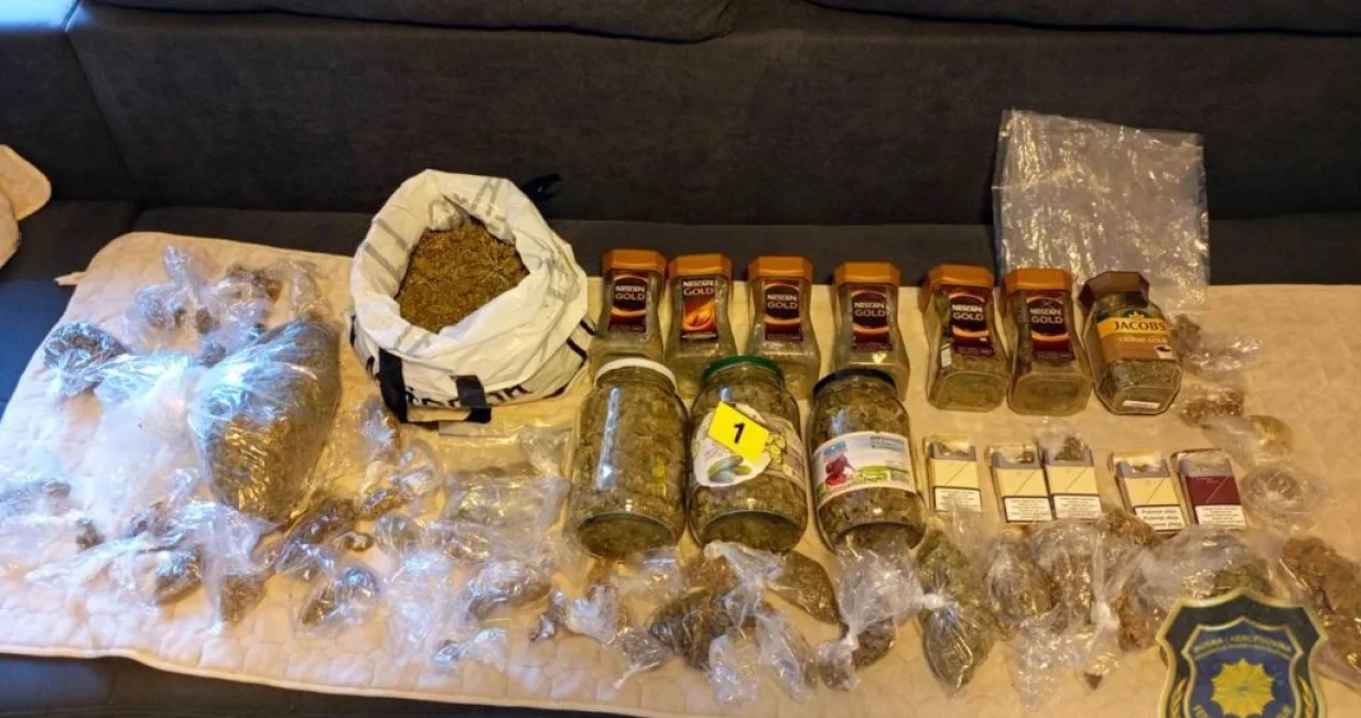 Pronađeno tri kilograma Cannabisa/FUP/