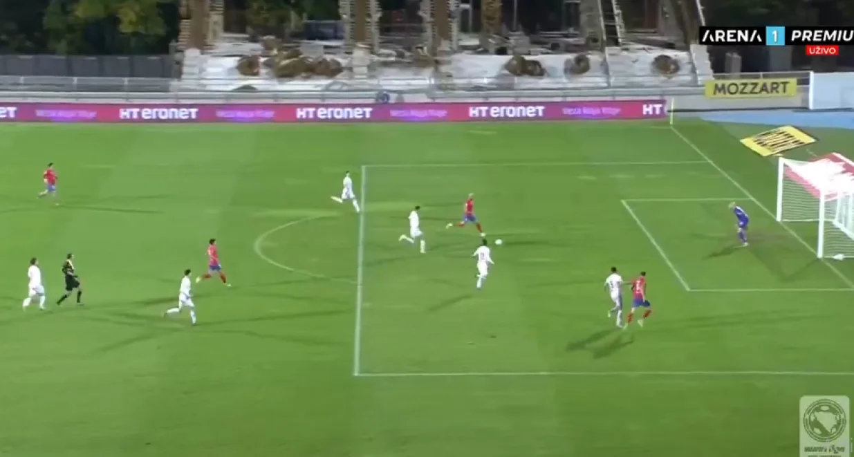 Juričić izjednačio rezultat/Foto: 