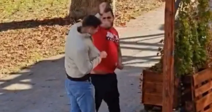 Novo Mesto, tuča, napad/Prtsc