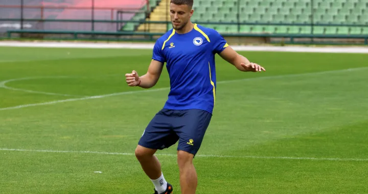 Trening fudbalske reprezentacije BiH na stadionu Ko&scaron;evo/Foto: Sanel Konjhodžić/sport1