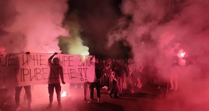 Protest u Podgorici, Vlada Crne Gore, napad Turaka na Crnogorca/Aljoša Turović