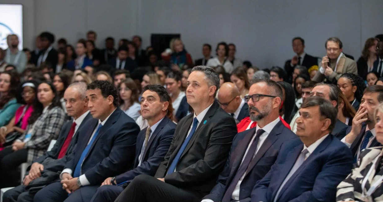 Denis Bećirović na otvaranju Pariškog mirovnog foruma/Predsjedništvo Bih