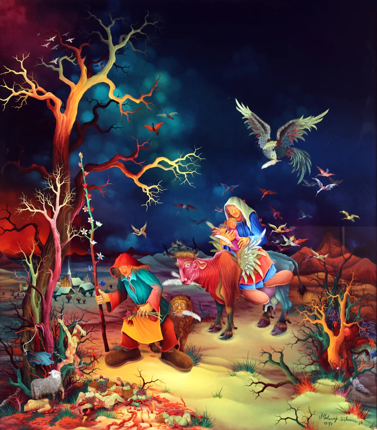 Ivan Večenaj: "Nevina dečica", 1974. /Stjepan Dolenec/