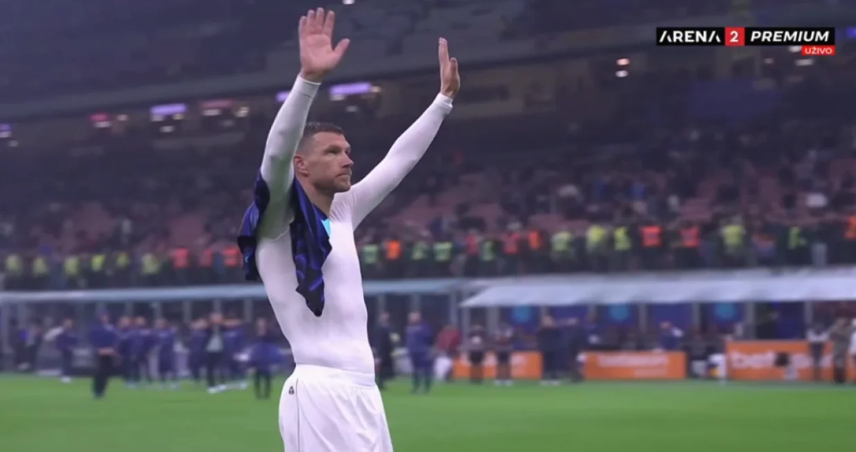 Džeko nakon meča/Foto: 