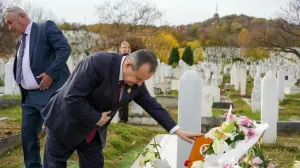 Ivica Dačić, srbijanski ministar, posjeta, mezar, Halid Bešlić/Instagram